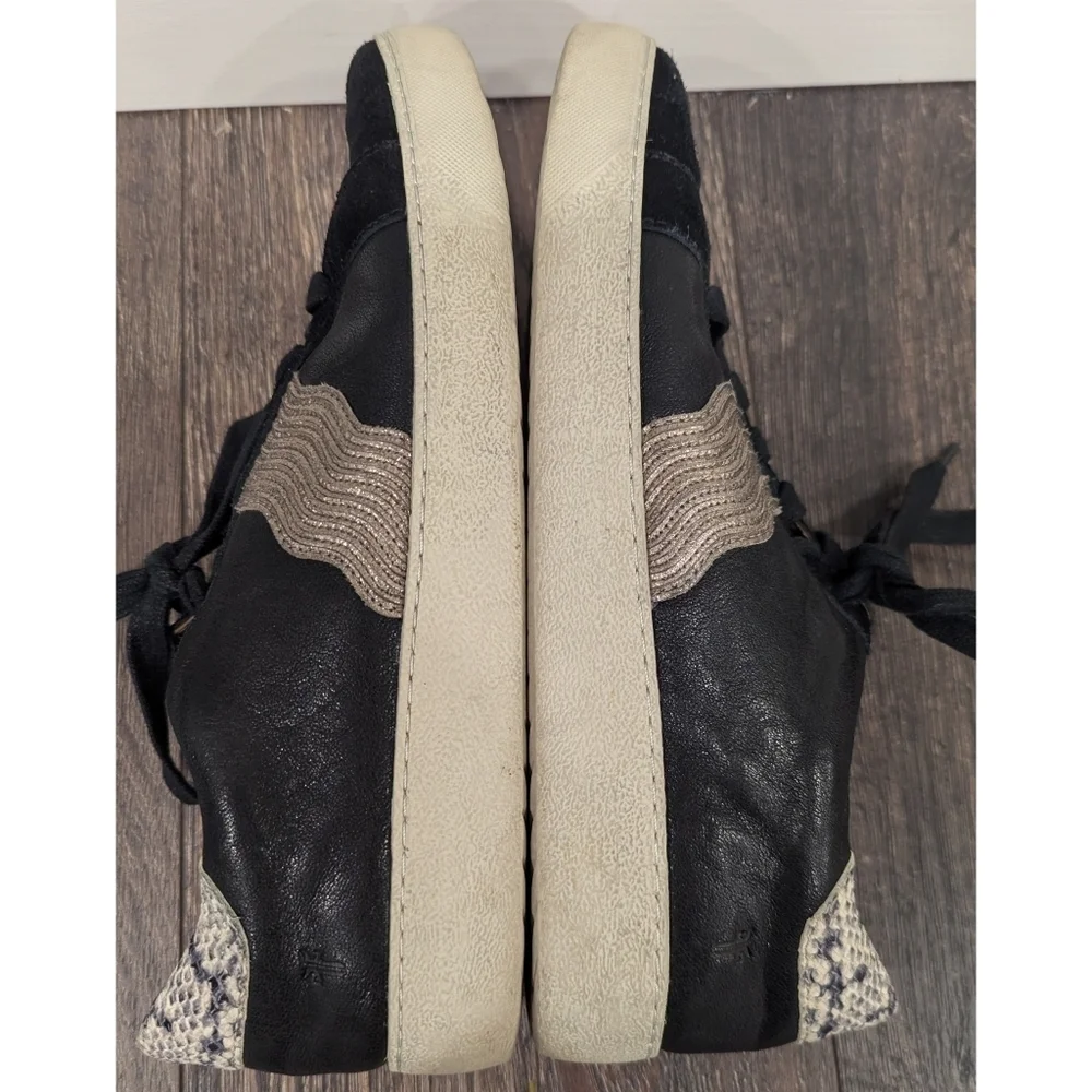 Frye Webster Wave Leather Suede Lace Up Sneakers Size 11